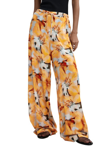 Дамски панталон Desigual с флорален мотив