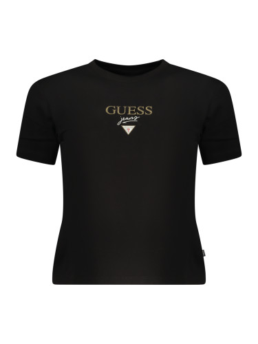 Черна тениска GUESS