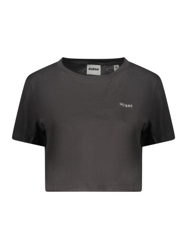 Черна тениска с къс ръкав