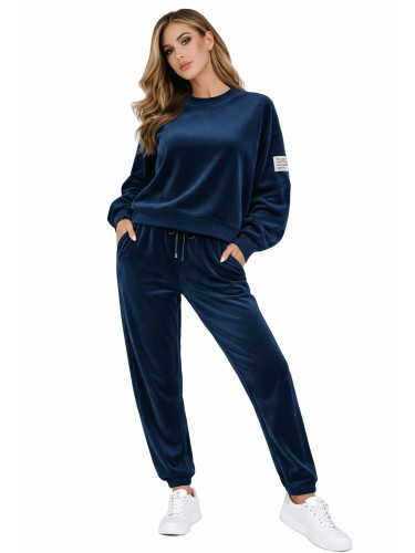 Дамски кадифен анцуг