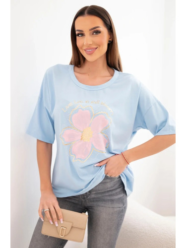 Дамска блуза Kesi с флорален принт