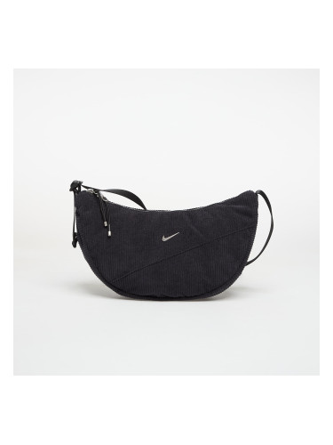 Чанта Nike Aura Crescent Crossbody Bag 4L Black/ Black/ Mt Silver Brl Universal