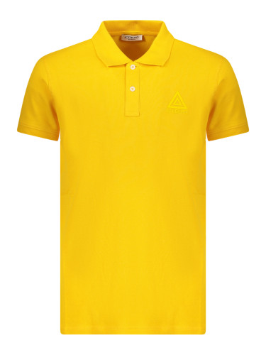 Мъжка поло тениска с къс ръкав ICEBERG, жълта