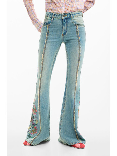 Дамски дънки Desigual, сини