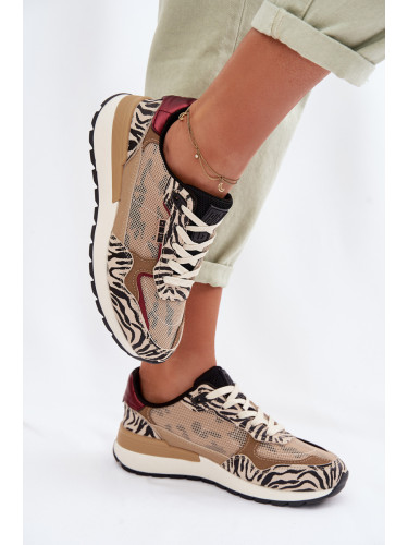 Дамски спортни маратонки с шарки Big Star