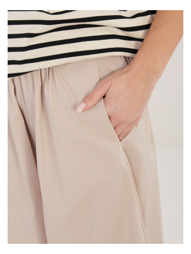 Бежови панталони RUE PARIS