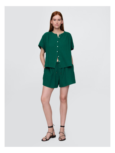 Дамски къси панталони GAP от муселин