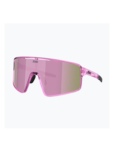 Слънчеви очила Bliz P001S transparent pink/brown rose multi