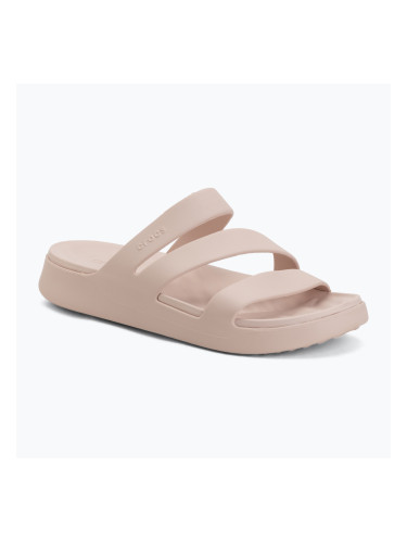 Дамски чехли Crocs Getaway Strappy quartz