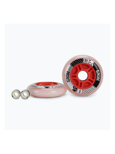 K2 Strobe 84mm/85A колела за ролери 2 бр. бели 30G3110/11