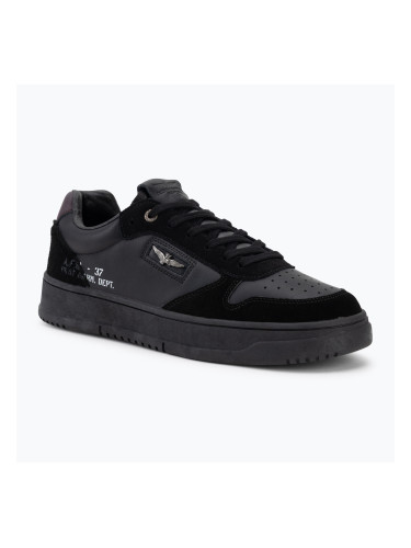 Mъжки обувки Aeronautica Militare SC0235UPL00244 jet black