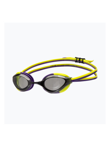Очила за плуване arena Python smoke/plum/artic lime