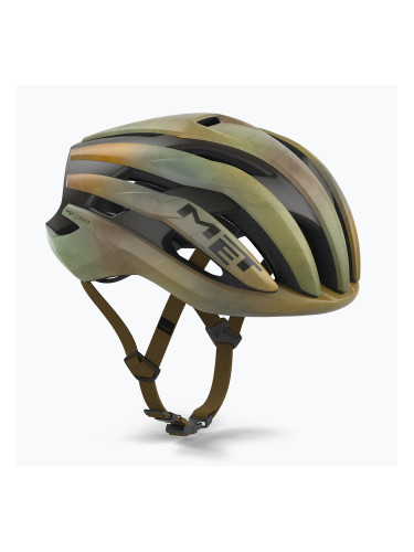 Каска за велосипед MET Trenta Mips savanna matt wander le