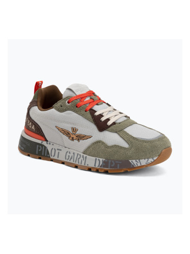 Мъжки обувки Aeronautica Militare SC0276UCT03546 salvia