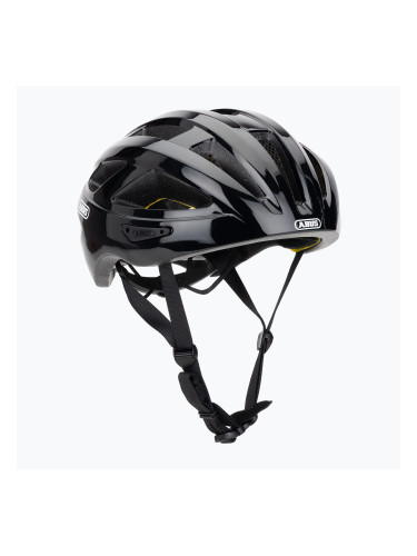 Велосипедна каска ABUS Macator Mips shiny black