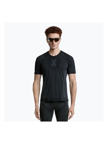 Мъжка тениска за бягане X-Bionic Xceed Run x black/rhino grey