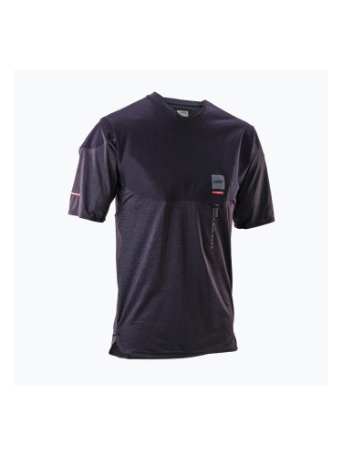 Мъжка тениска за колоездене Leatt MTB Trail 6.0 cargo ghost black