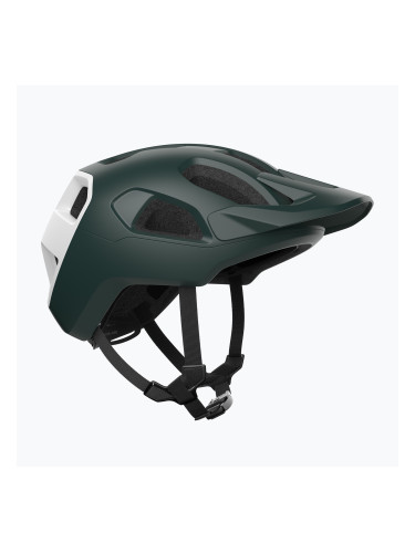 Велосипедна каска POC Cularis pargasite green matt/hydrogen white matt