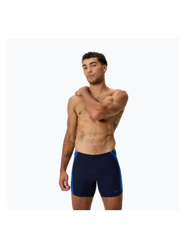 Мъжки шорти за плуване тип клин Speedo Hyper Boom Splice Mid peacoat/deep sapphire