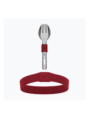 Прибори за хранене Esbit Food Jug Silicone Band burgundy