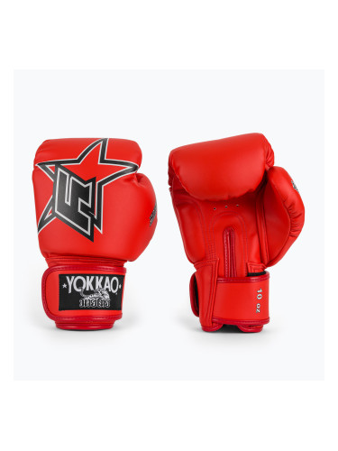 Боксьорски ръкавици YOKKAO Institution Boxing red