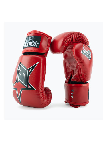 Боксьорски ръкавици YOKKAO Institution Boxing red