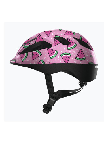 Детска велосипедна каска ABUS Smooty 2.0 pink watermelon
