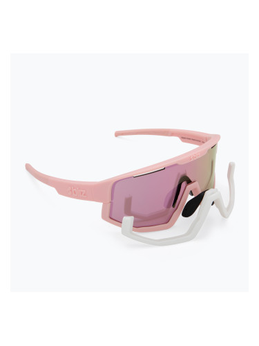 Bliz Fusion Малки матови прахообразни розови/кафяви розови мулти слънчеви очила