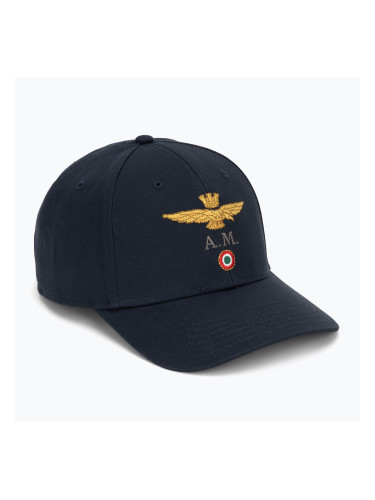 Мъжка шапка с козирка Aeronautica Militare HA1100UCT02848 blu navy