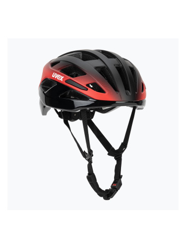Велосипедна каска UVEX I-Volute black/red matt