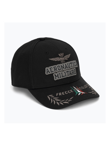 Мъжка шапка с козирка Aeronautica Militare HA1104UCT02 jet black