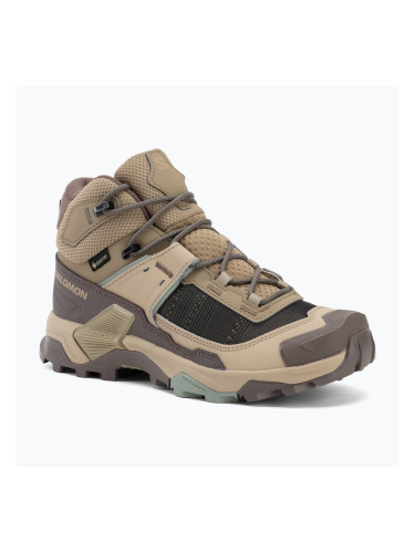 Дамски обувки за трекинг Salomon X Ultra 5 MID GTX iron/dsrtan/gre