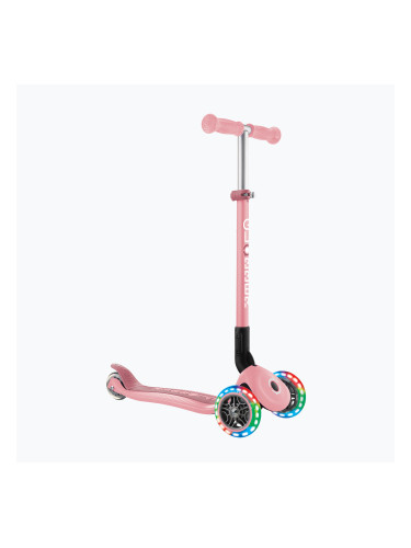 Globber Primo Сгъваеми светлини детска триколка пастелно розово