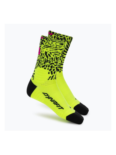 Чорапи DYNAFIT Run Wild Crew ultra yellow