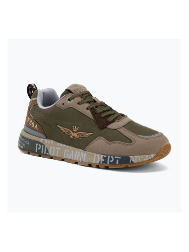 Mъжки обувки Aeronautica Militare SC0276UCT04327 salvia