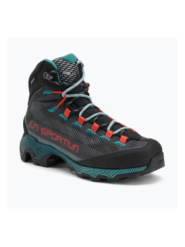 Дамски обувки за високопланински туризъм La Sportiva Aequilibrium Hike GTX carbon/ everglade