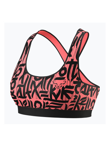 Спортен сутиен DYNAFIT Alpine Graphic ultra coral