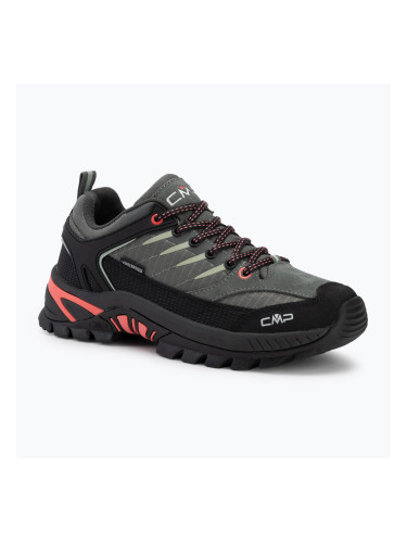 Дамски трекинг обувки CMP Rigel 2.0 Low Waterproof avocado/coral