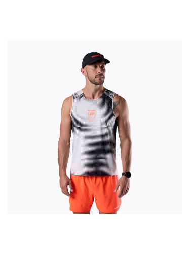 Мъжка тениска за бягане Rossignol Sapa Ultra Tank black line fogg