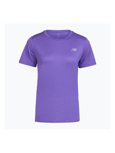 Дамска тениска за бягане New Balance Essentials electric purple