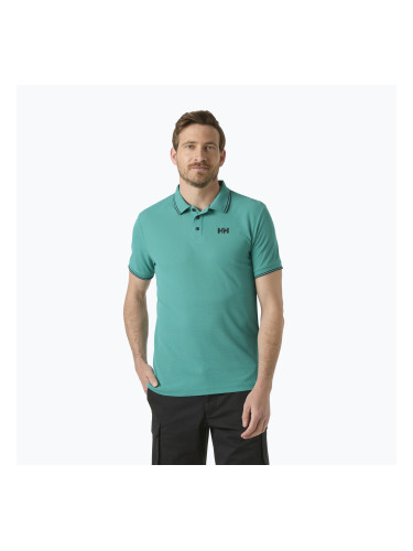 Мъжка поло тениска Helly Hansen Kos Polo dark mint