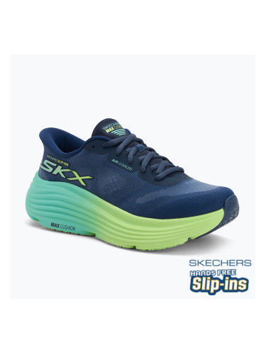 Дамски обувки за бягане SKECHERS Max Cushioning Endeavour Hallandale navy/lime