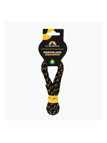 Връзки за обувки La Sportiva Mountain Aequilibrium black/yellow