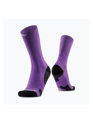 Чорапи X-Socks Run Perform Crew radiant violet