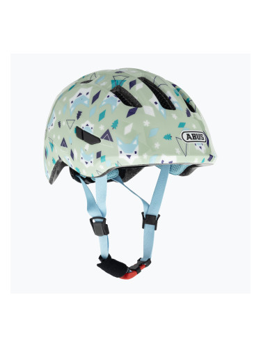 Детска велосипедна каска ABUS Smiley 3.0 green nordic