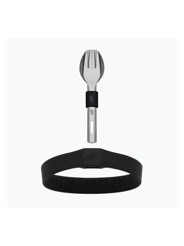 Прибори за хранене Esbit Food Jug Silicone Band black