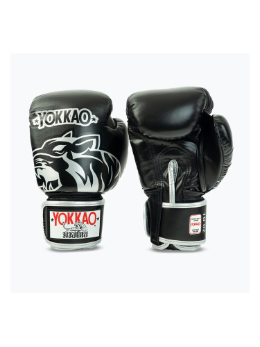 Боксьорски ръкавици YOKKAO Original Boxing Gloves absolute black