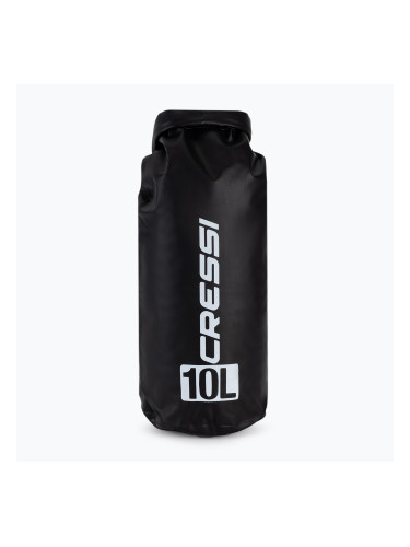 Cressi Суха чанта 10 л черна