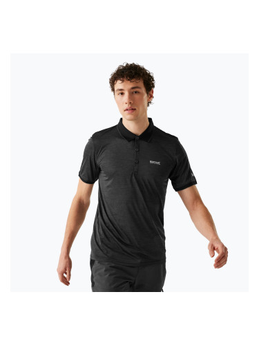 Мъжка риза за трекинг REGATTA Polo Remex II black