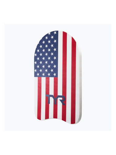 Дъска за плуване TYR Classic Kickboard USA red/navy